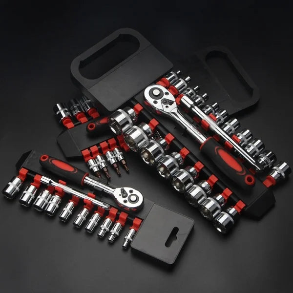 12 Pcs Set Wrench Socket Set Repairing Tool Kit